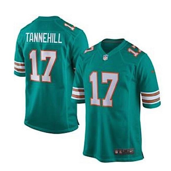 Nike NFL Ryan Tannehill Miami Dolphins Alternate Players Football Jersey - Picture 3 of 8